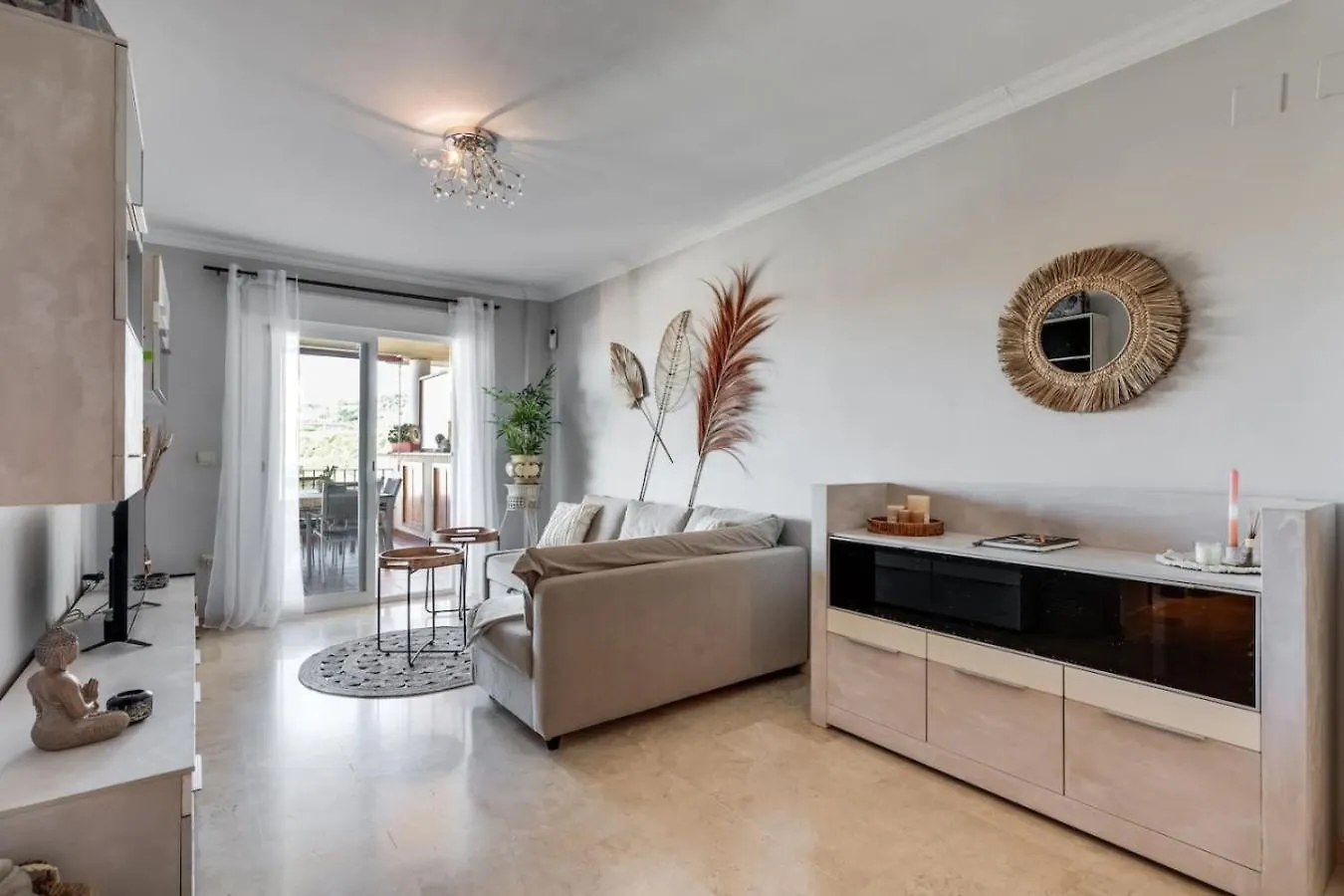 Apartment Zonnig Appartement Met Heerlijk Terras In Mijas Spain